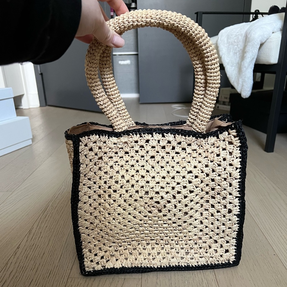 NEW Shebobo Raffia Small Tote